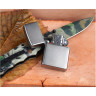Zippo 205 — зажигалка с гравировкой логотипа
