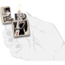 Zippo Classic 29393, кремовый матовый